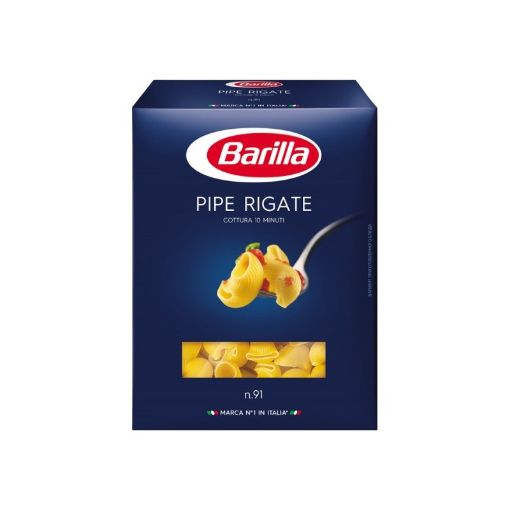 BARILLA MAKARON 450 Q PIPE RIGATE şəkli
