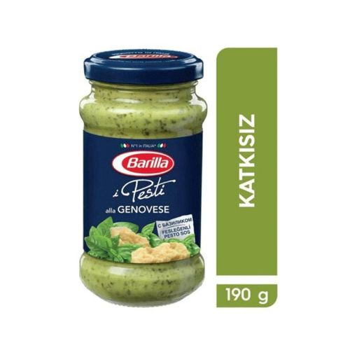 BARILLA MAKARON SOSU 190 Q PESTOGENOVESE şəkli