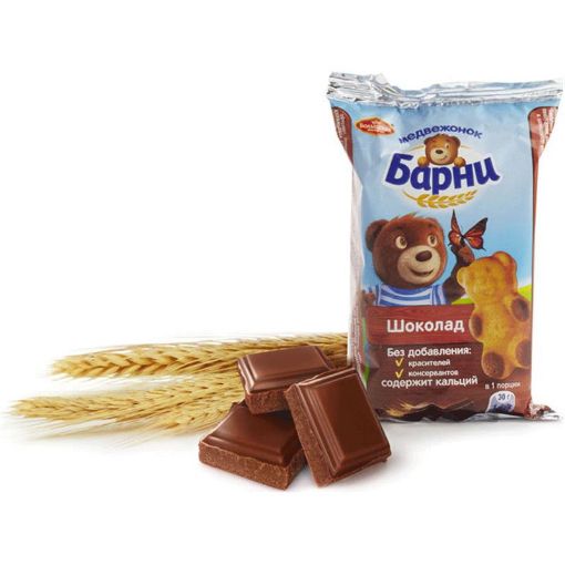 BARNİ KEKS 30 Q ŞOKOLADLI şəkli