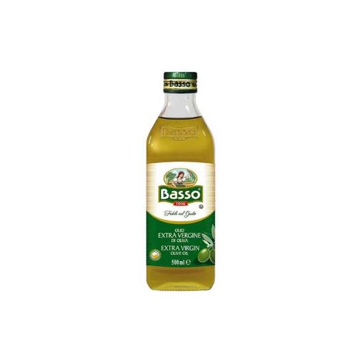 BASSO ZEYTUN YAĞI 500 ML EXTRA VİRGİN şəkli