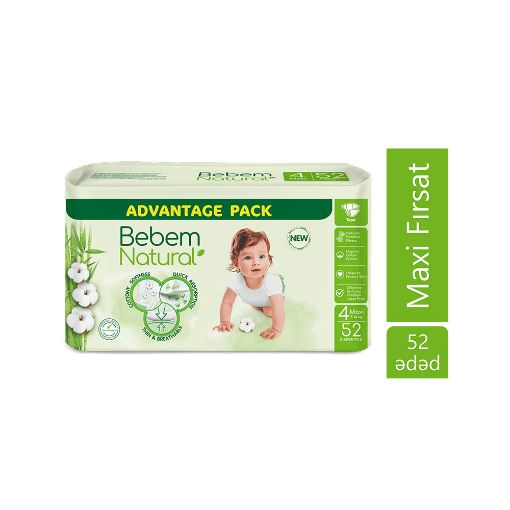 BEBEM UŞAQ BEZİ N4 52 LI 7-14 KQ NATURAL şəkli