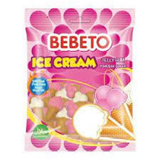 BEBETO ICE CREAM 80 GR 1X12 şəkli
