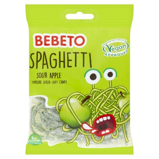 BEBETO SPAGETTI YUMSAQ SEKER 80 GR ALMA şəkli