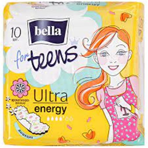 BELLA GÜNLÜK QADIN BEZİ 10 LU ENERGY şəkli