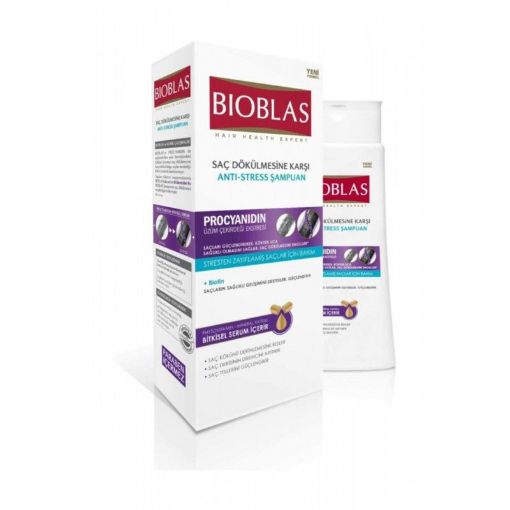 BIOBLAS 360ML ANTİSTRES ŞAMPUN şəkli