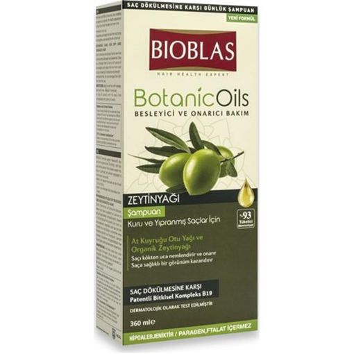 BIOBLAS ŞAMPUN 360 ML ZEYTUN YAĞLI şəkli