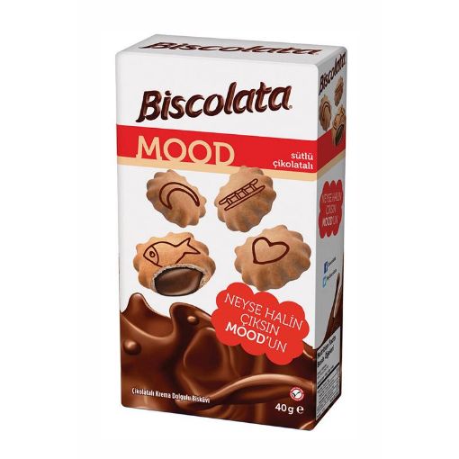 BİSCOLATA MOOD BİSKUVİ 40 Q KREM DOLĞULU şəkli