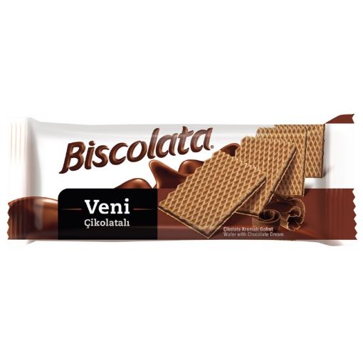 BİSCOLATA VAFLİ 50 Q VENİ ŞOKOLADLI şəkli