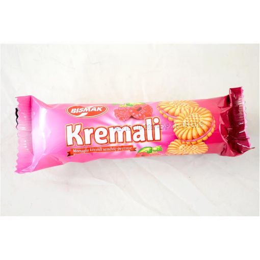 BİSMAK MALİNA KREMLİ PEÇENYA 90GR şəkli