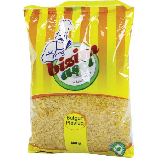 BIZIM ASCI BULQUR 800 Q PLOV ÜÇÜN şəkli