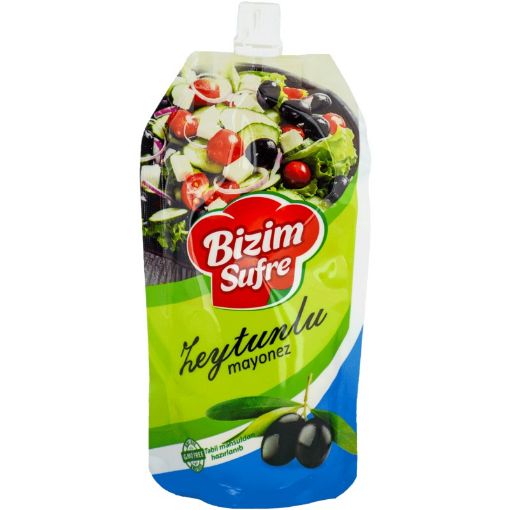 BIZIM SUFRE MAYONEZ 200 ML ZEYTUNLU şəkli