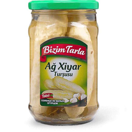BIZIM TARLA AĞ XİYAR TURŞUSU 660 Q şəkli