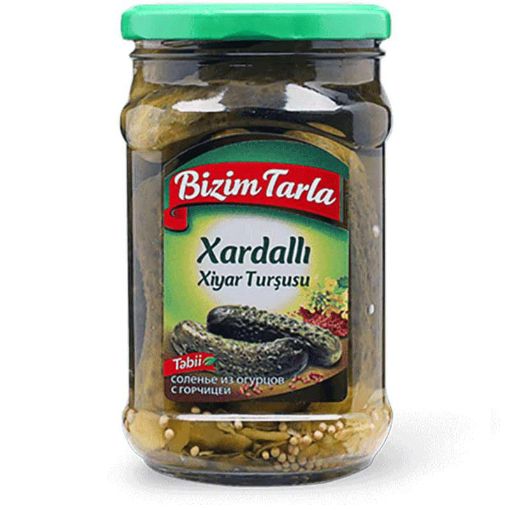BIZIM TARLA XİYAR TURŞUSU 680 Q XARDALLI şəkli