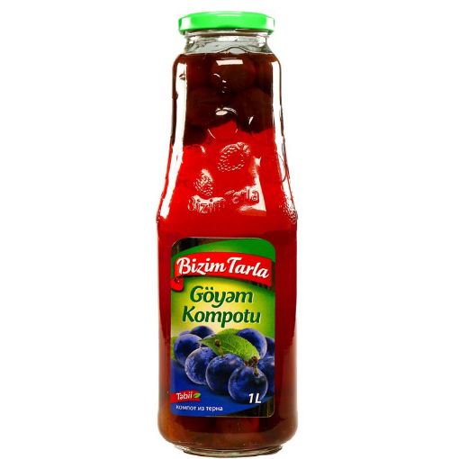 BIZIM TARLA KOMPOT 1 L GÖYƏM şəkli