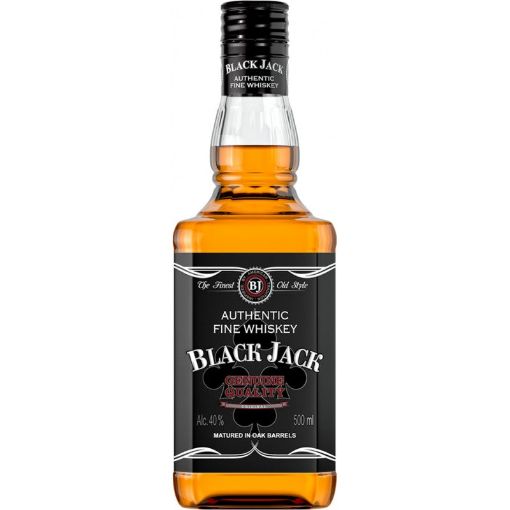 BLACK JACK VİSKİ 500 ML 40% ŞÜŞƏ şəkli