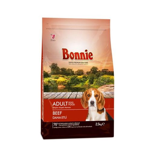 BONNIE İT YEMİ 2.5 KQ DANA ƏTLİ şəkli