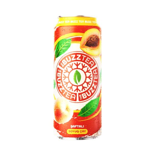 BUZZ TEA 500 ML SAFTALI şəkli