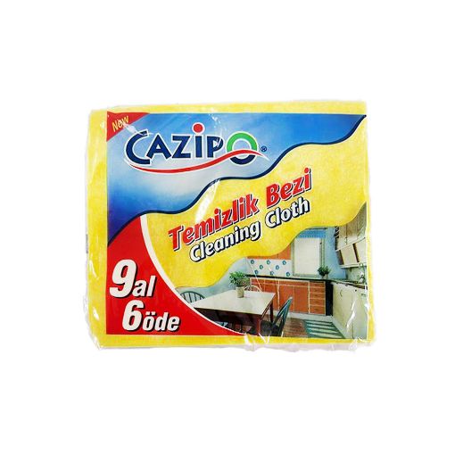 CAZİPO TƏMİZLİK BEZİ 6+3 şəkli