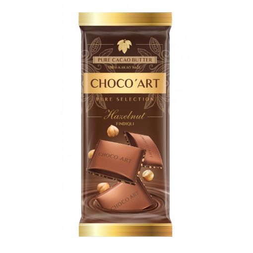 CHOCO ART ŞOKOLAD 90 Q FINDIQLI 72% şəkli
