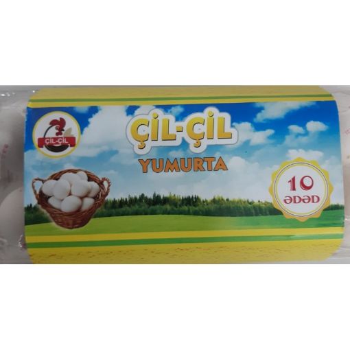 ÇİL ÇİL YUMURTA AĞ 10 LU şəkli