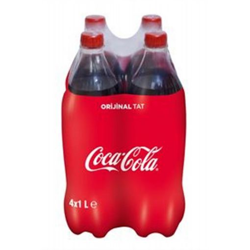 COCA COLA 1 L 4LÜ şəkli