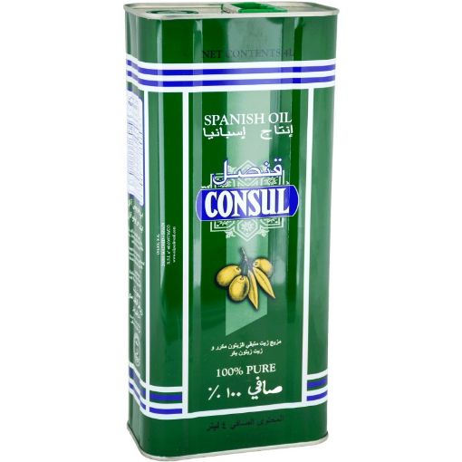 CONSUL ZEYTUN YAĞI 4 L TƏNƏKƏ  074 şəkli