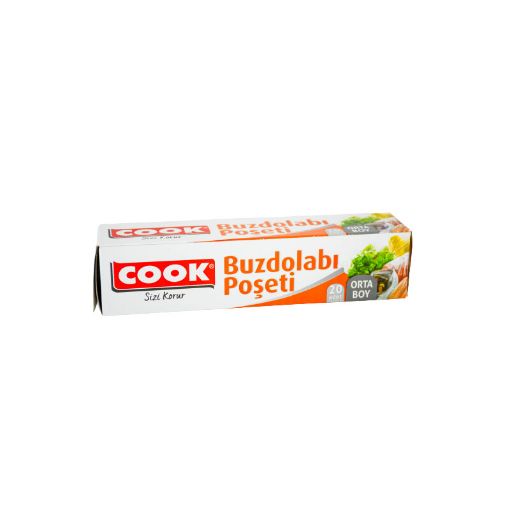 PD.COOK ƏRZAQ TORBASI ORTA 20 LI 24X38 şəkli