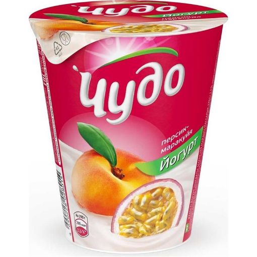 ÇUDO YOQURT 290 Q ŞAFTALI MARAKUYA 2,5% şəkli