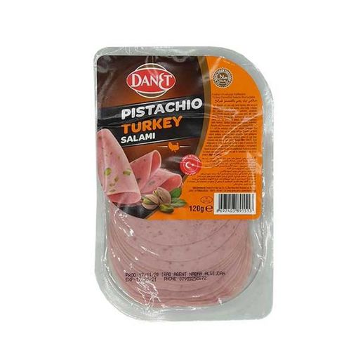 DANET KOLBASA 120 Q HİNDİ FISTIK DİLİMLİ şəkli
