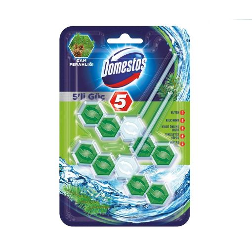DOMESTOS WC TERAVETL BLOK 2X50 Q LİMON şəkli
