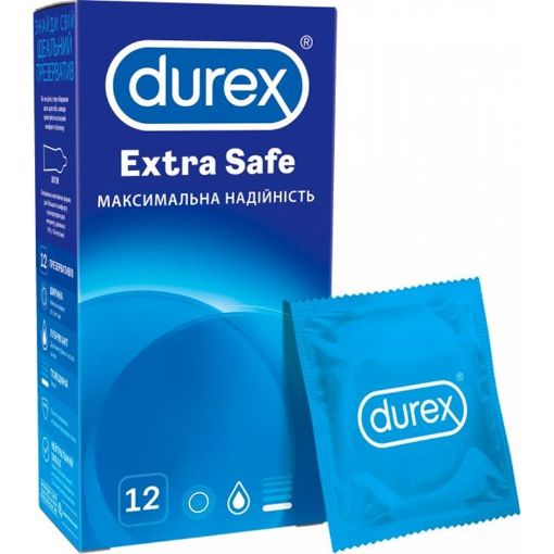 DUREX PREZERVATİV 12-Lİ EKSTRA SAFE şəkli