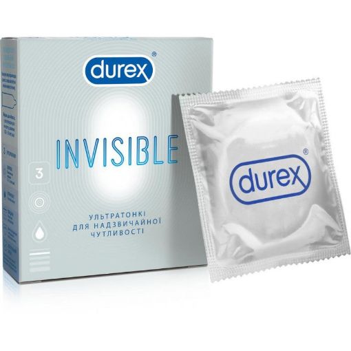 DUREX PREZERVATIV INVISIBLE şəkli