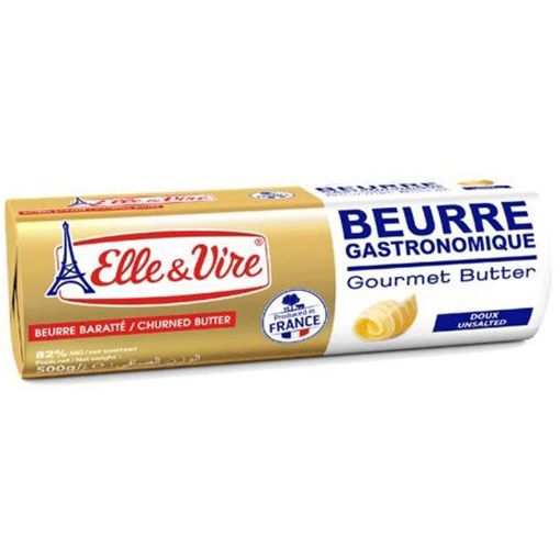 ELLE VİRE KƏRƏ YAĞI 500 Q FRANSA 82% şəkli