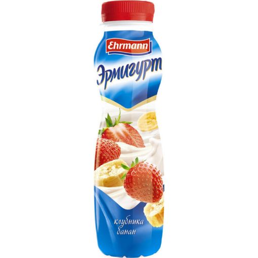 ERMI YOQURT İÇMƏLİ 290 Q ÇİYƏLƏK BANAN şəkli
