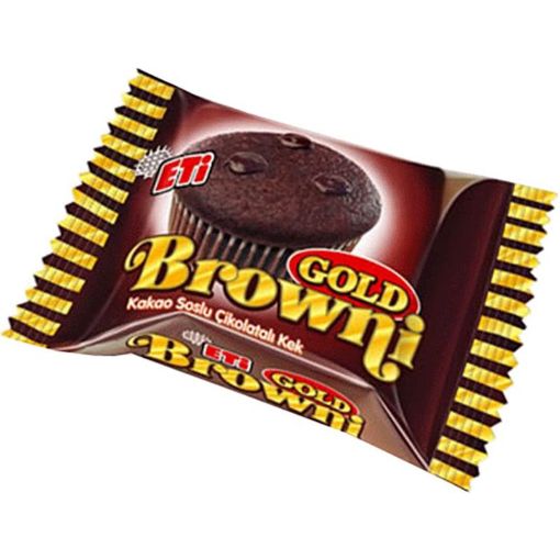 ETİ BROWNİ GOLD KEKS 36 Q ŞOKOLADLI şəkli