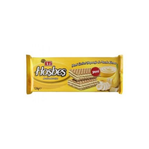 ETİ HOŞ BEŞ VAFLİ 120 Q BANANLI şəkli