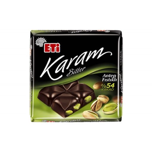 ETİ KARAM 60 Q BİTTER ANTEP FISTIĞLI şəkli
