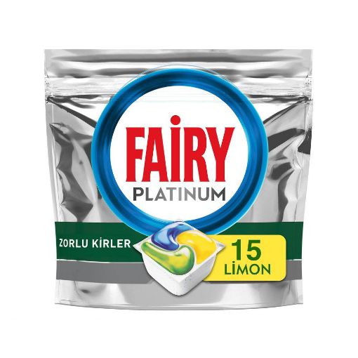 FAİRY TABLET 15 LI LİMON HEPSİ BİR ARADA şəkli