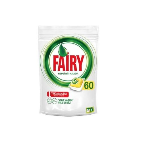 FAİRY TABLET 60 LI LİMON HAMISI BİR AR şəkli