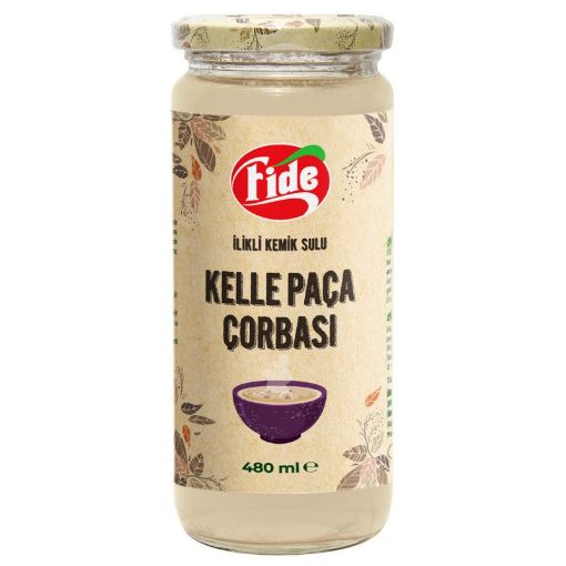 FİDE İLİKLİ KƏLLƏ PAÇA ŞORBASI 480 ML şəkli