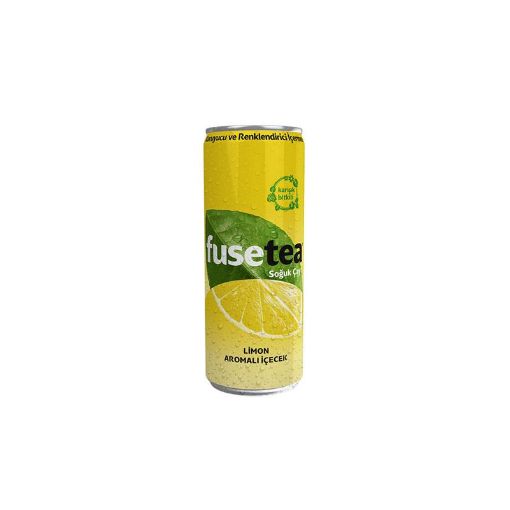 FUSE İCE TEA LİMON 330ML BANKA şəkli