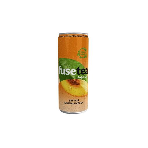 FUSE İCE TEA ŞAFTALI 330ML BANKA şəkli