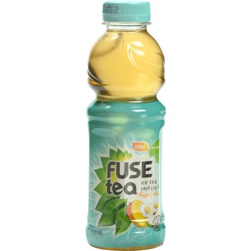 FUSE İCE TEA MANQO VƏ YAŞIL ÇAY 500ML şəkli