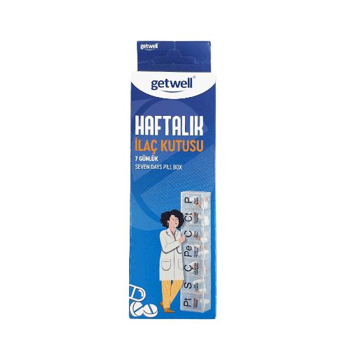GETWELL HƏFTƏLİK DƏRMAN QUTUSU şəkli