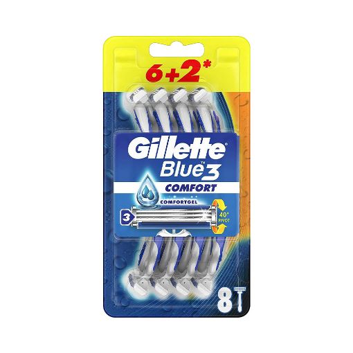 GILLETTE BLUE 3 COMFORT 6+2 şəkli