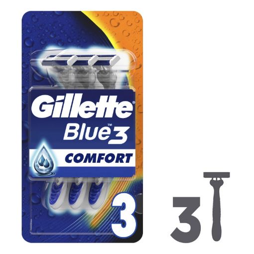 GİLLETTE BLUE 3 PLUS BIÇAQ X3 şəkli
