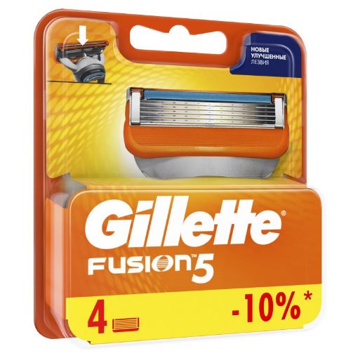 GILLETTE FUSION KARTRİC 4 ƏDƏD şəkli