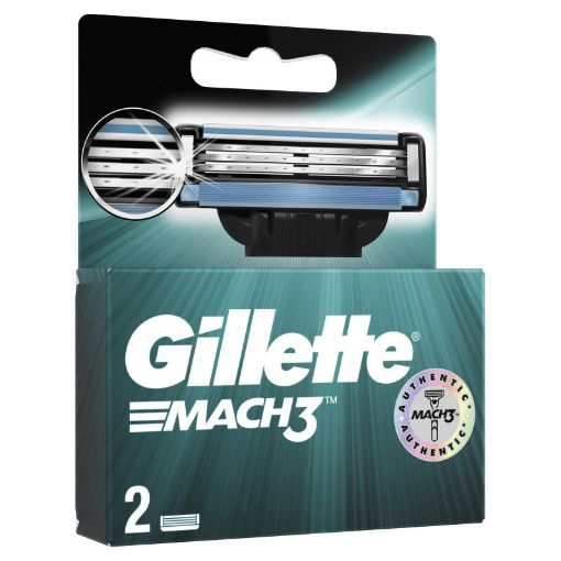GILLETTE MACH 3 TƏRAŞ BIÇAĞI 2 ƏDƏD şəkli