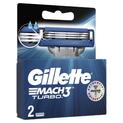 GILLETTE MACH 3 TURBO TƏRAŞ BIÇAĞI 2 LI şəkli