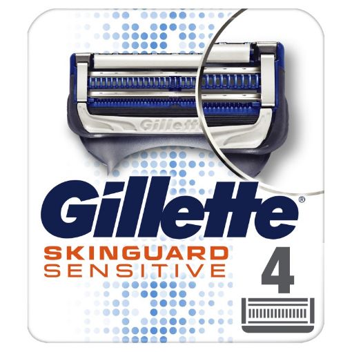 GİLLETTE SKİNGUARD SENSİTİVE CATRİC 4 şəkli